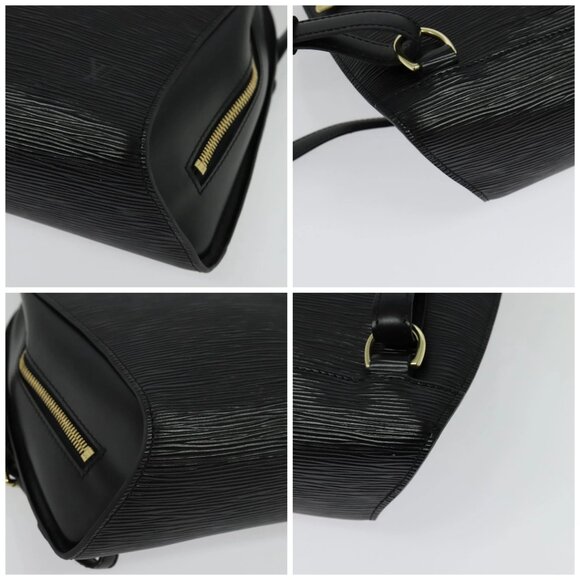 LOUIS VUITTON Epi Mabillon Backpack Black M52232 LV Auth 134623 - Picture 14 of 16